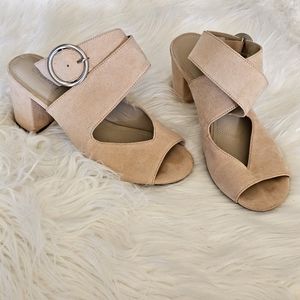 Charles by Charles David Open Toe Heels Sz 7.5